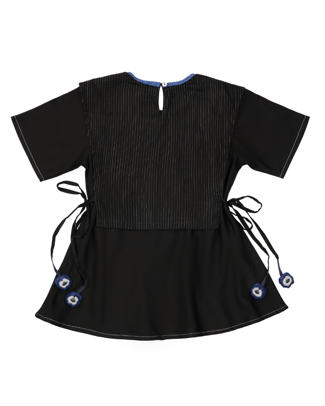 Black Checks Top