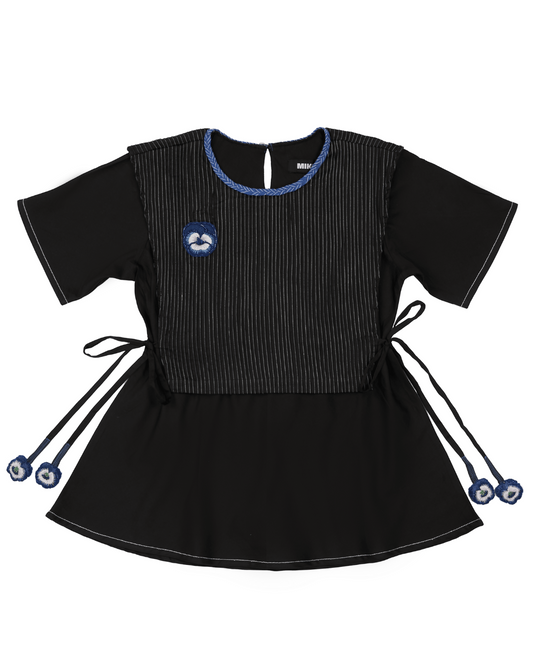 Black Checks Top